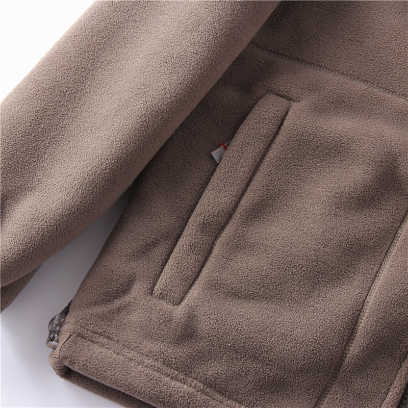 Elio | Veste en polar à fermeture éclair
