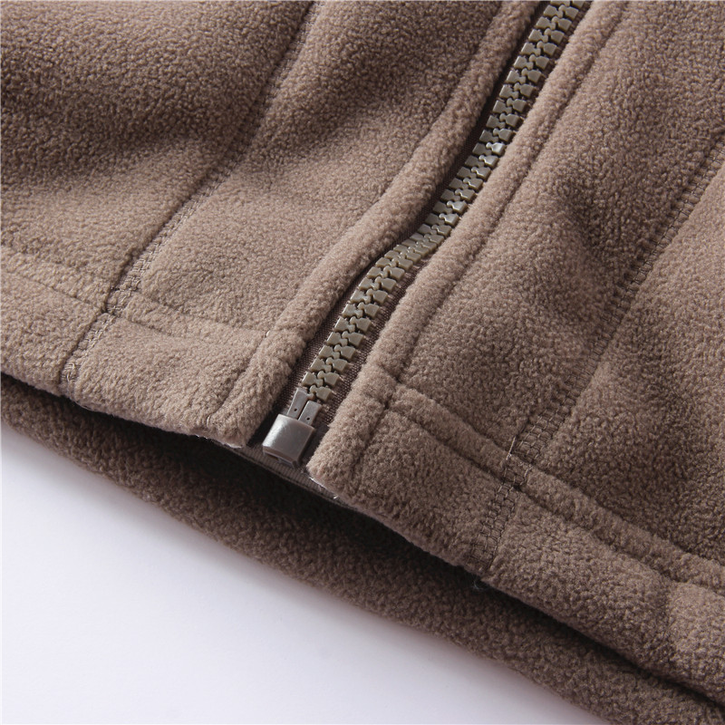 Elio | Veste en polar à fermeture éclair