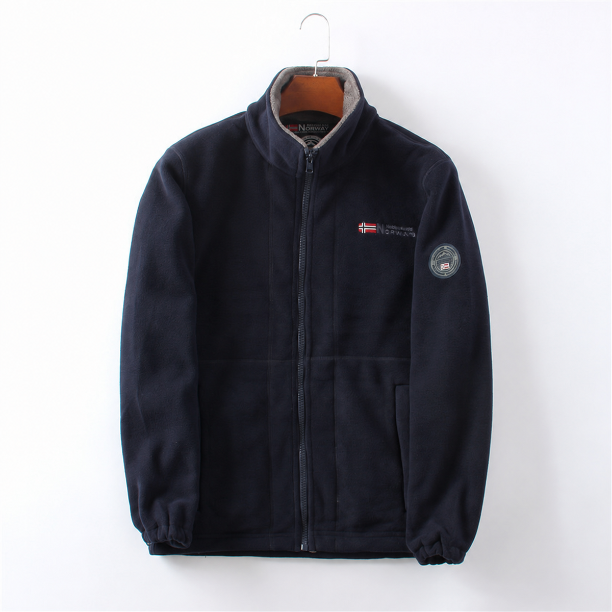Elio | Veste en polar à fermeture éclair