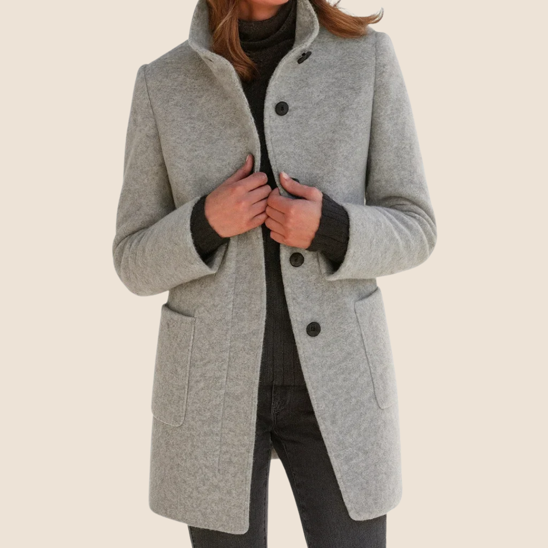 Eleonora | Manteau en laine mi-long