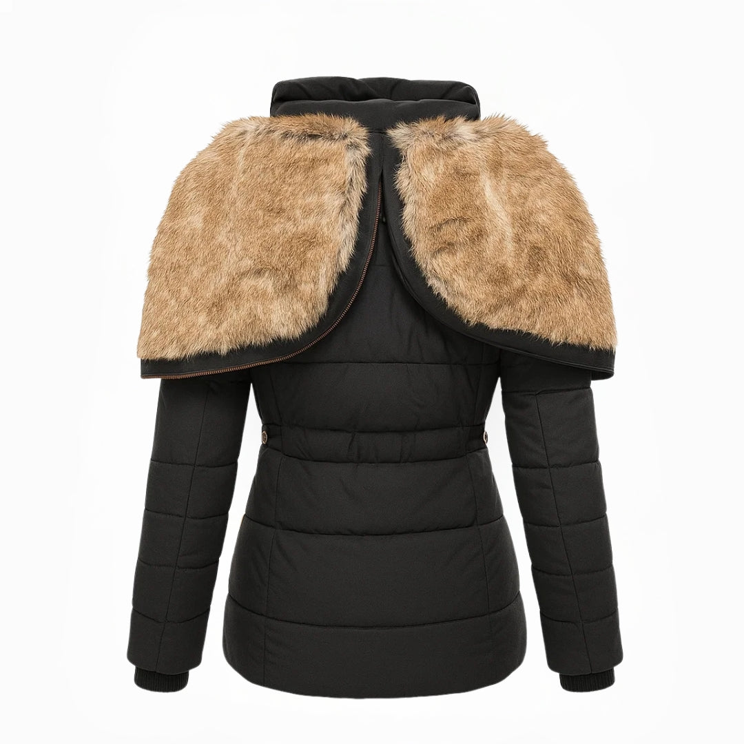 Maybelle | Manteau d'hiver matelassé à capuchon