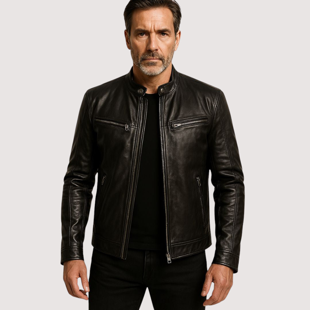 Leandro | Veste élégante effet cuir