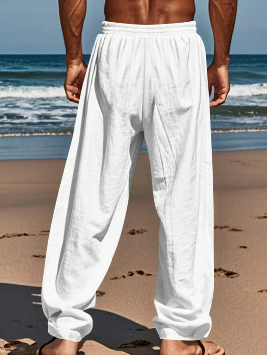 Rocco | Pantalon en lin avec cordon