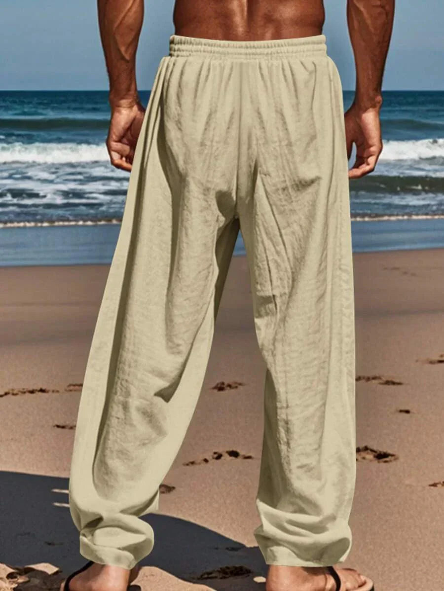 Rocco | Pantalon en lin avec cordon