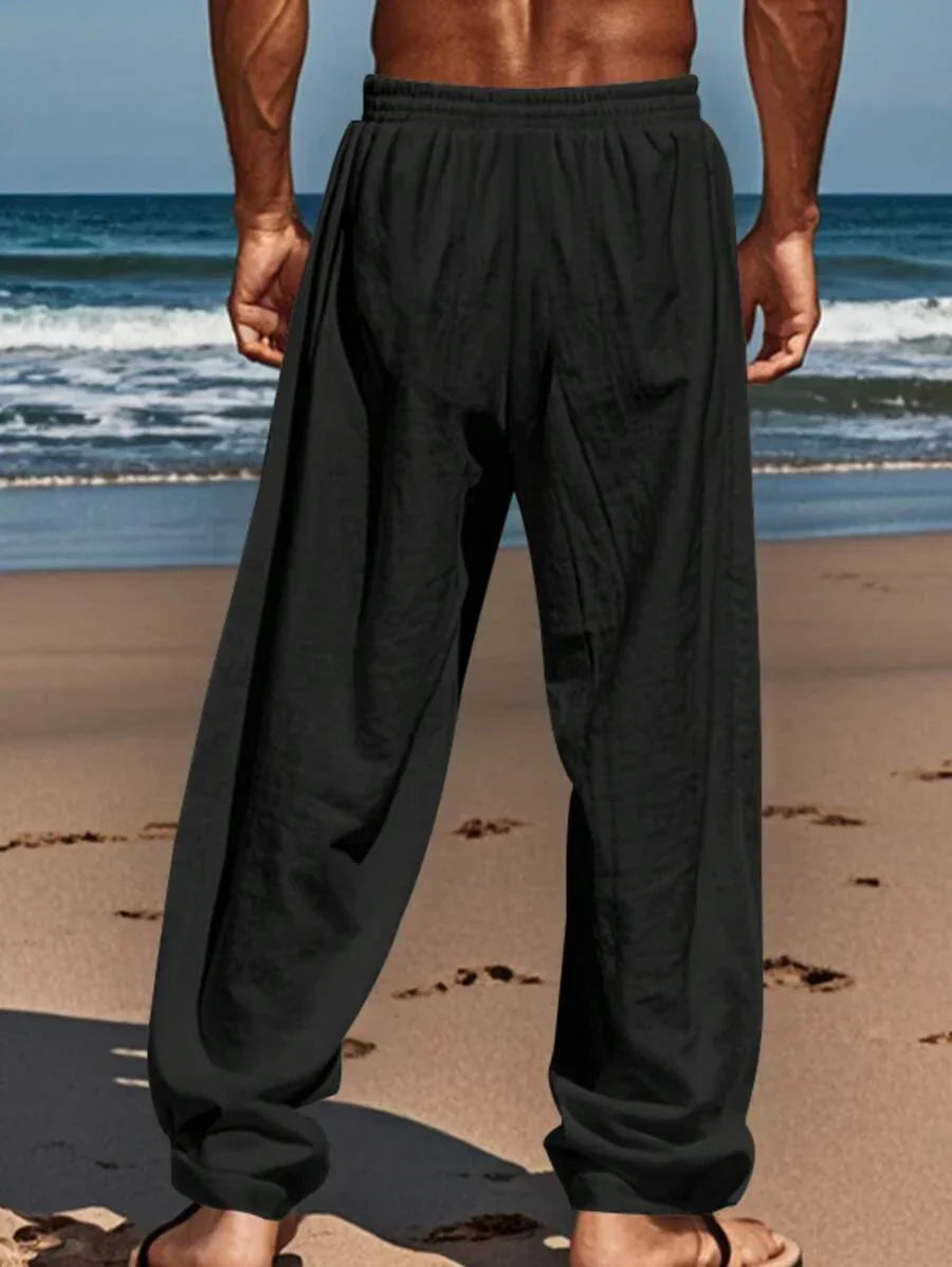 Rocco | Pantalon en lin avec cordon