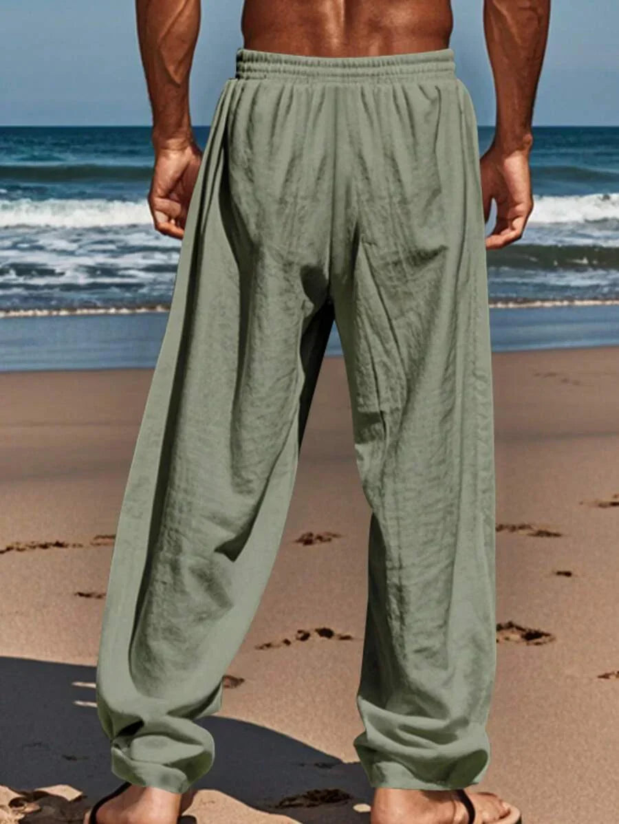 Rocco | Pantalon en lin avec cordon