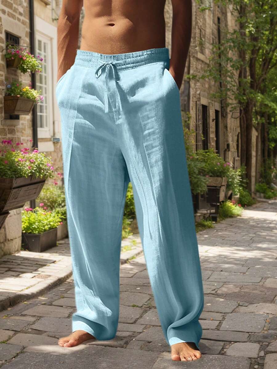 Rocco | Pantalon en lin avec cordon