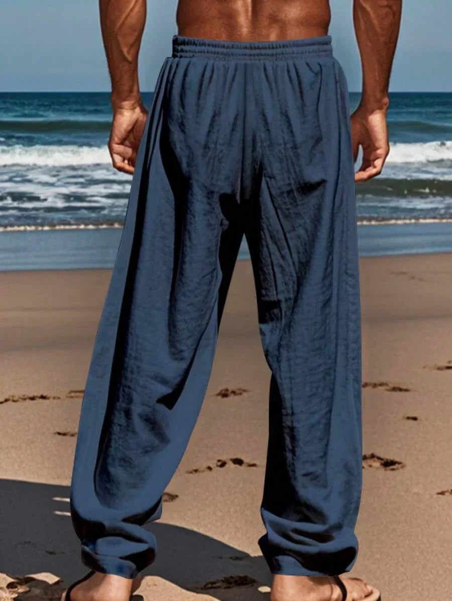 Rocco | Pantalon en lin avec cordon