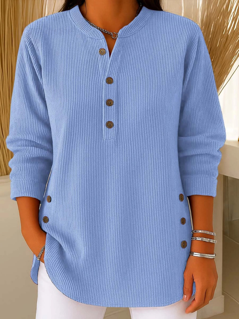 Donata | Tunique Henley à boutons