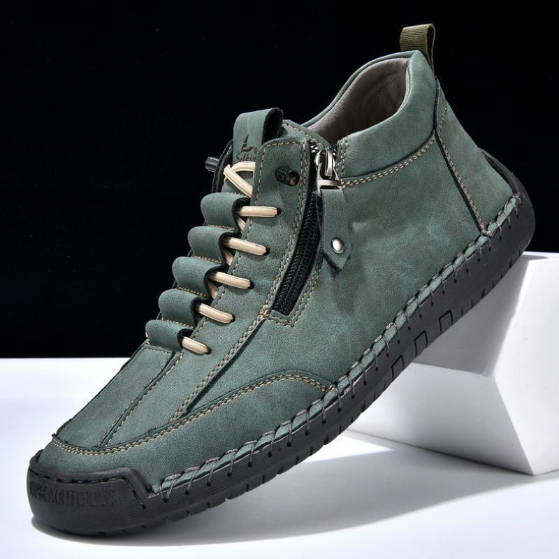 Giovanni | Chaussures en nubuck avec fermeture éclair