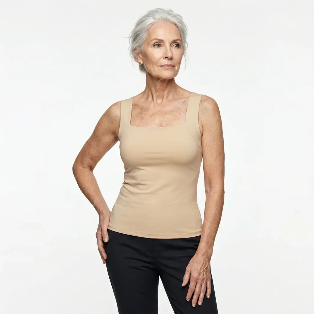 Roxanne | Camisole avec soutien-gorge intégré