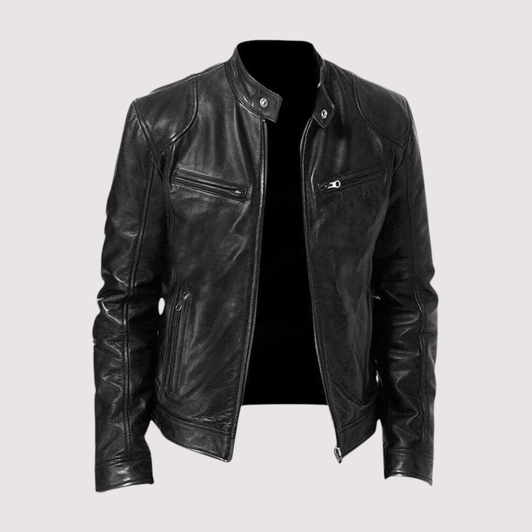 Leandro | Veste élégante effet cuir
