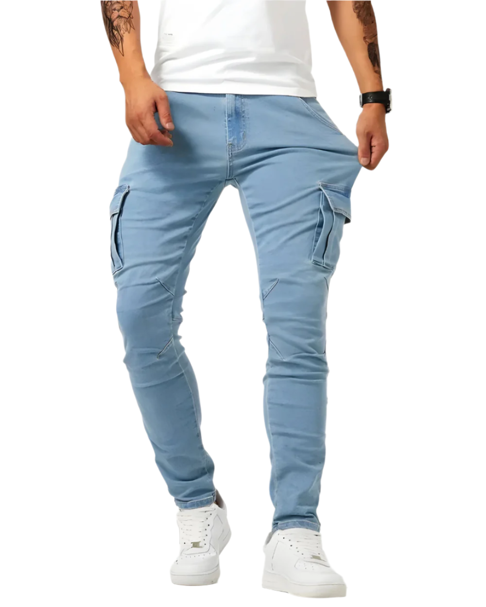 Ciro | Pantalon cargo extensible