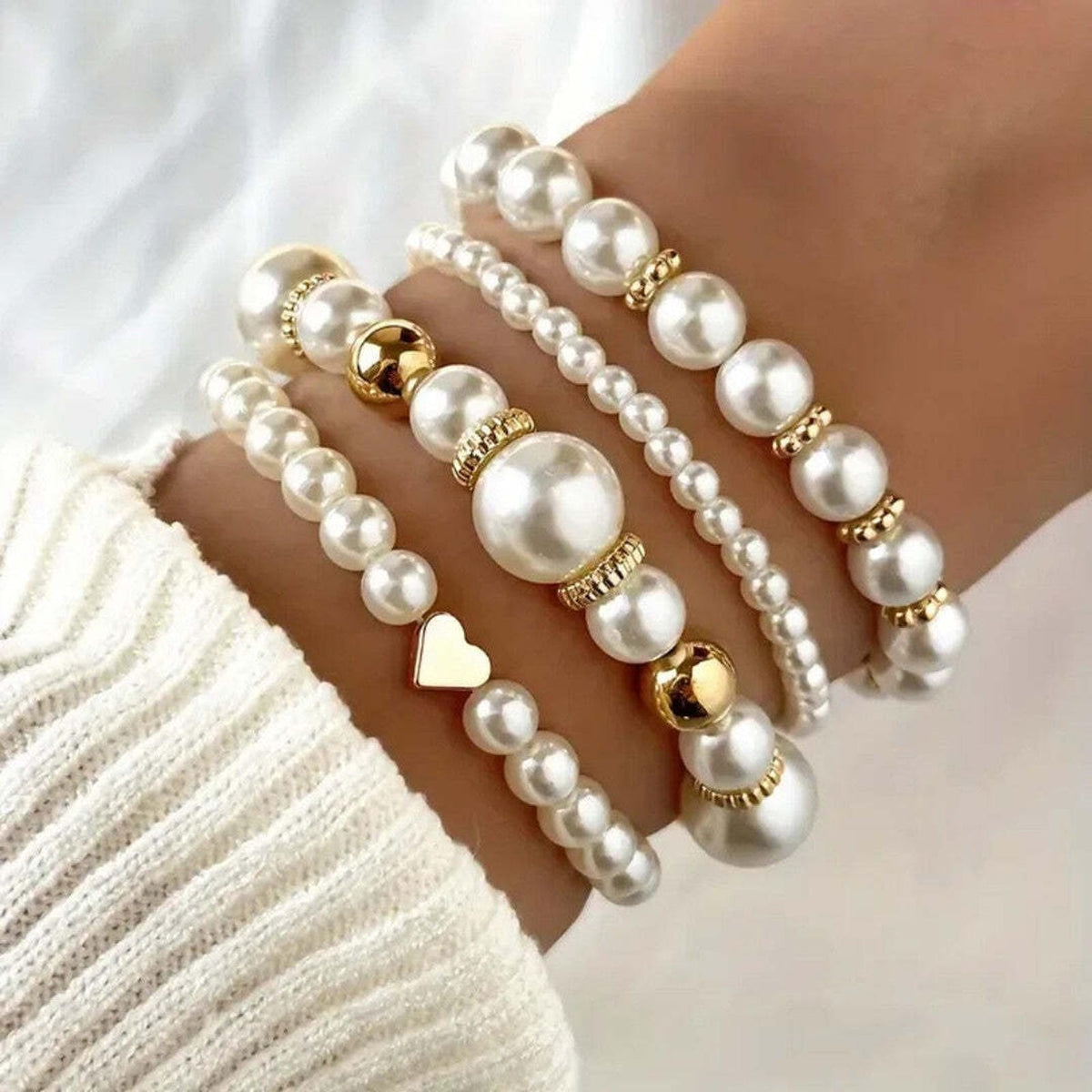Ensemble de bracelets Perles exquises