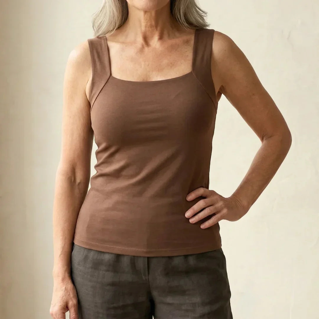 Roxanne | Camisole avec soutien-gorge intégré