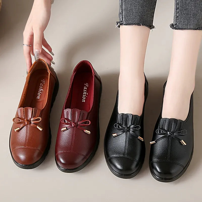 Irène™ | Mocassins confortables à plateforme
