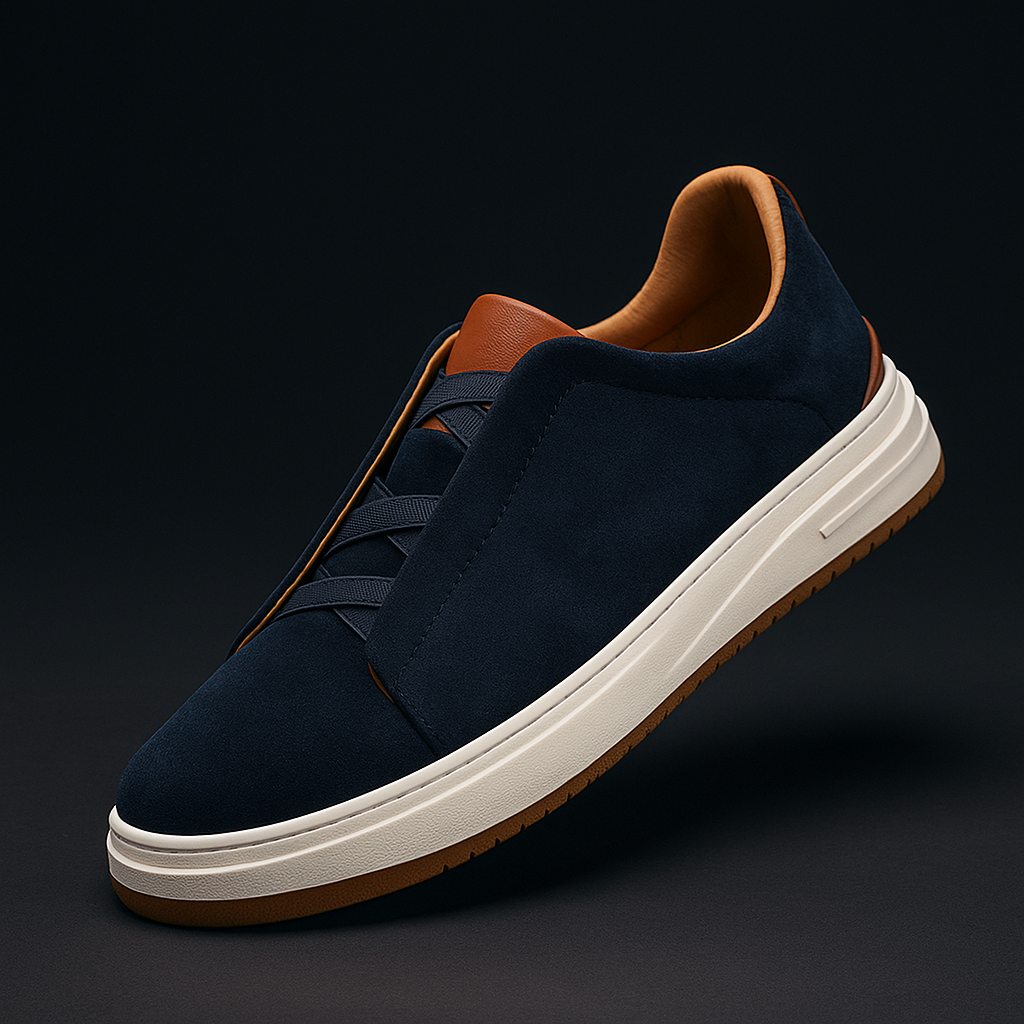 Michele | Chaussures sans lacets en suède