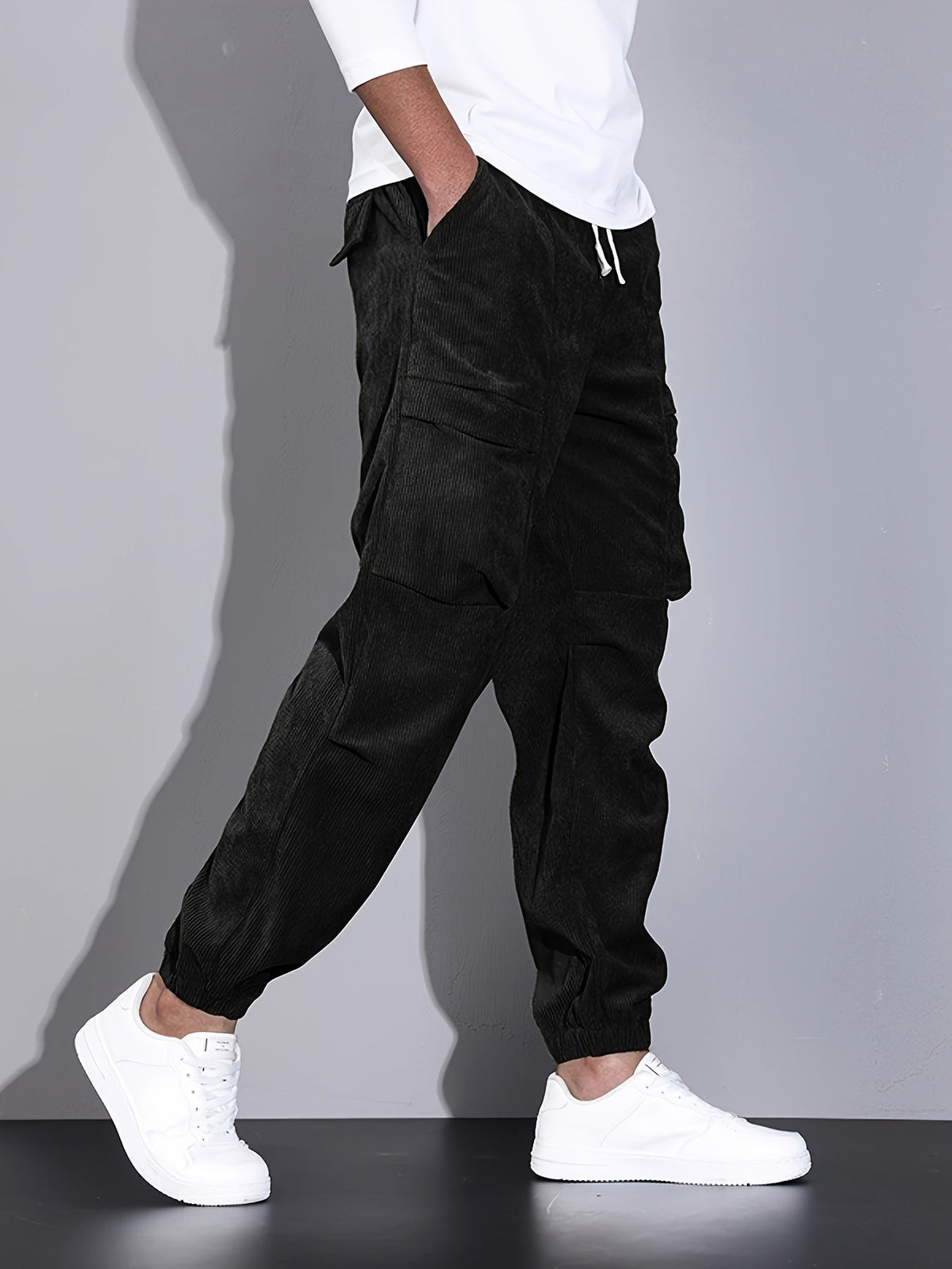 Orlando | Pantalon cargo en velours côtelé