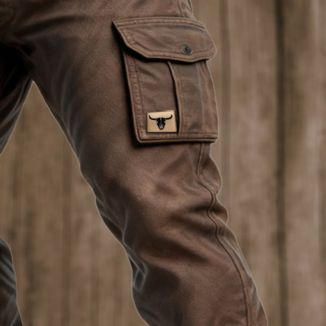 Ignazio | Pantalon cargo doublé