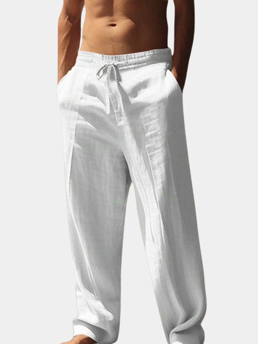 Rocco | Pantalon en lin avec cordon