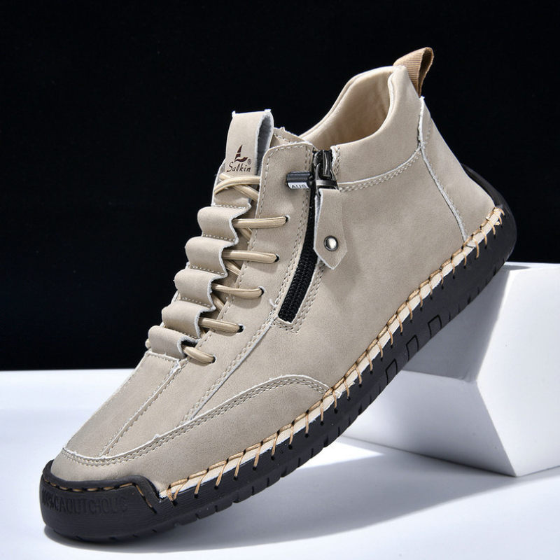 Giovanni | Chaussures en nubuck avec fermeture éclair