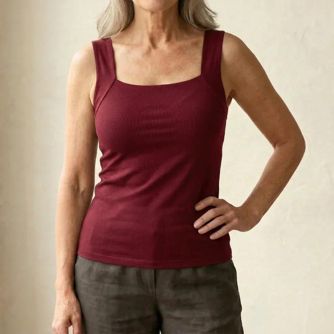 Roxanne | Camisole avec soutien-gorge intégré