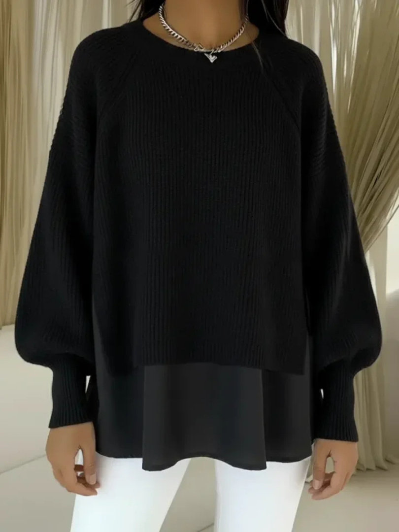 Adriana | Chandail à effet superposé