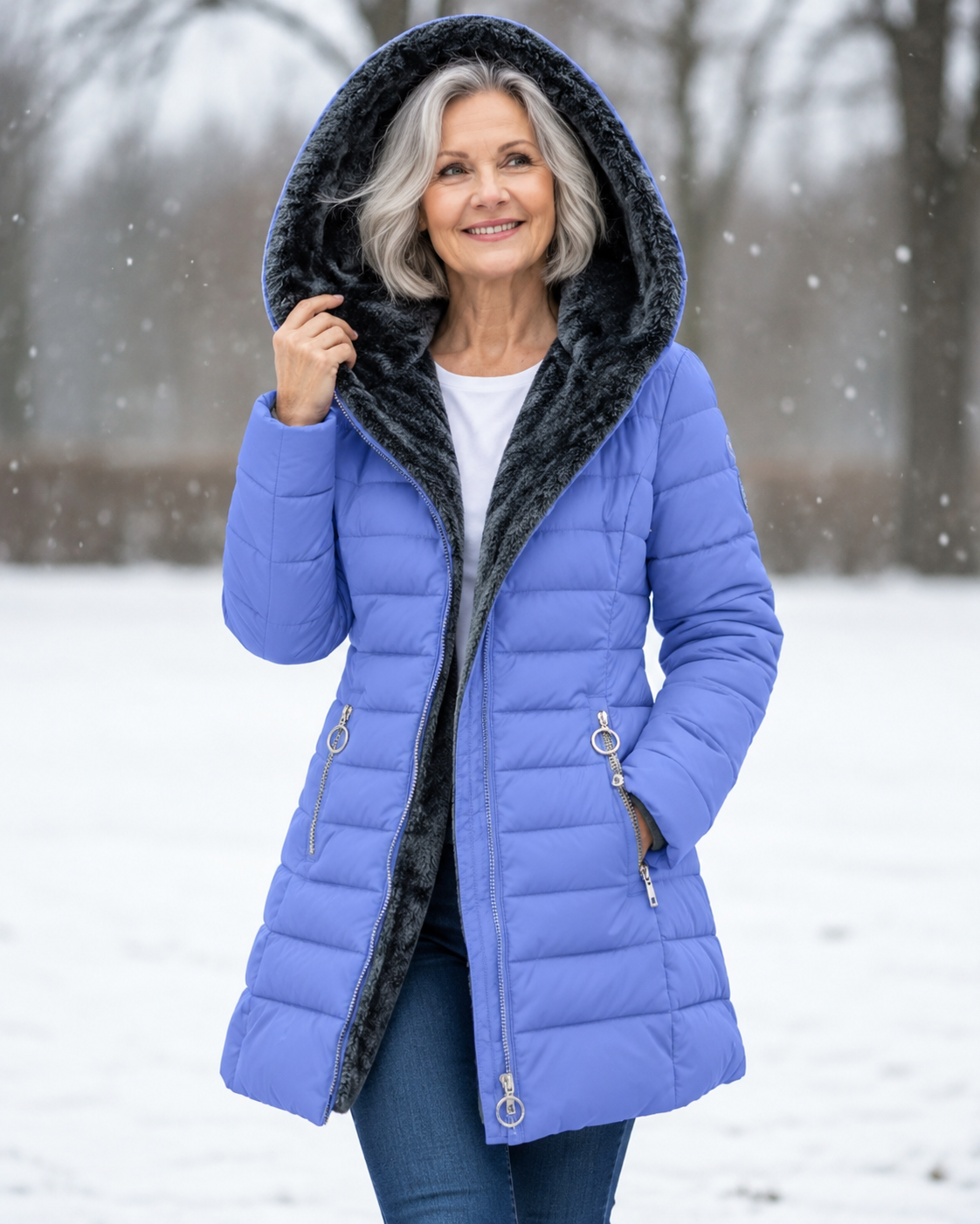 Marga™ | Manteau d'hiver matelassé chaud à capuchon