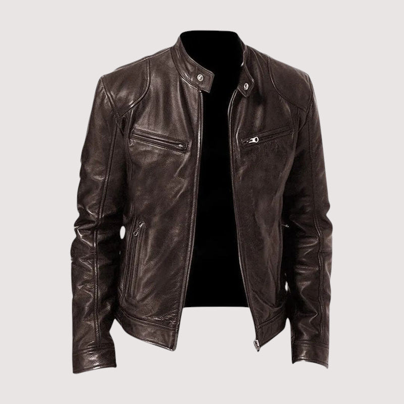 Leandro | Veste élégante effet cuir