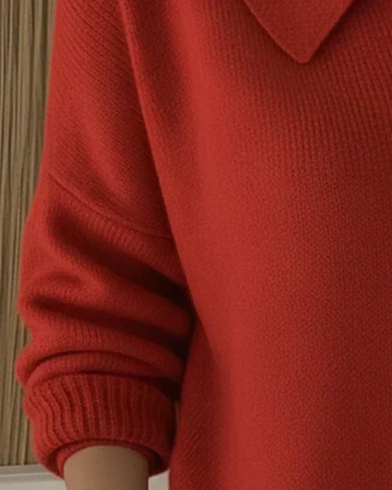 Priscilla | Veste en tricot à col chemise