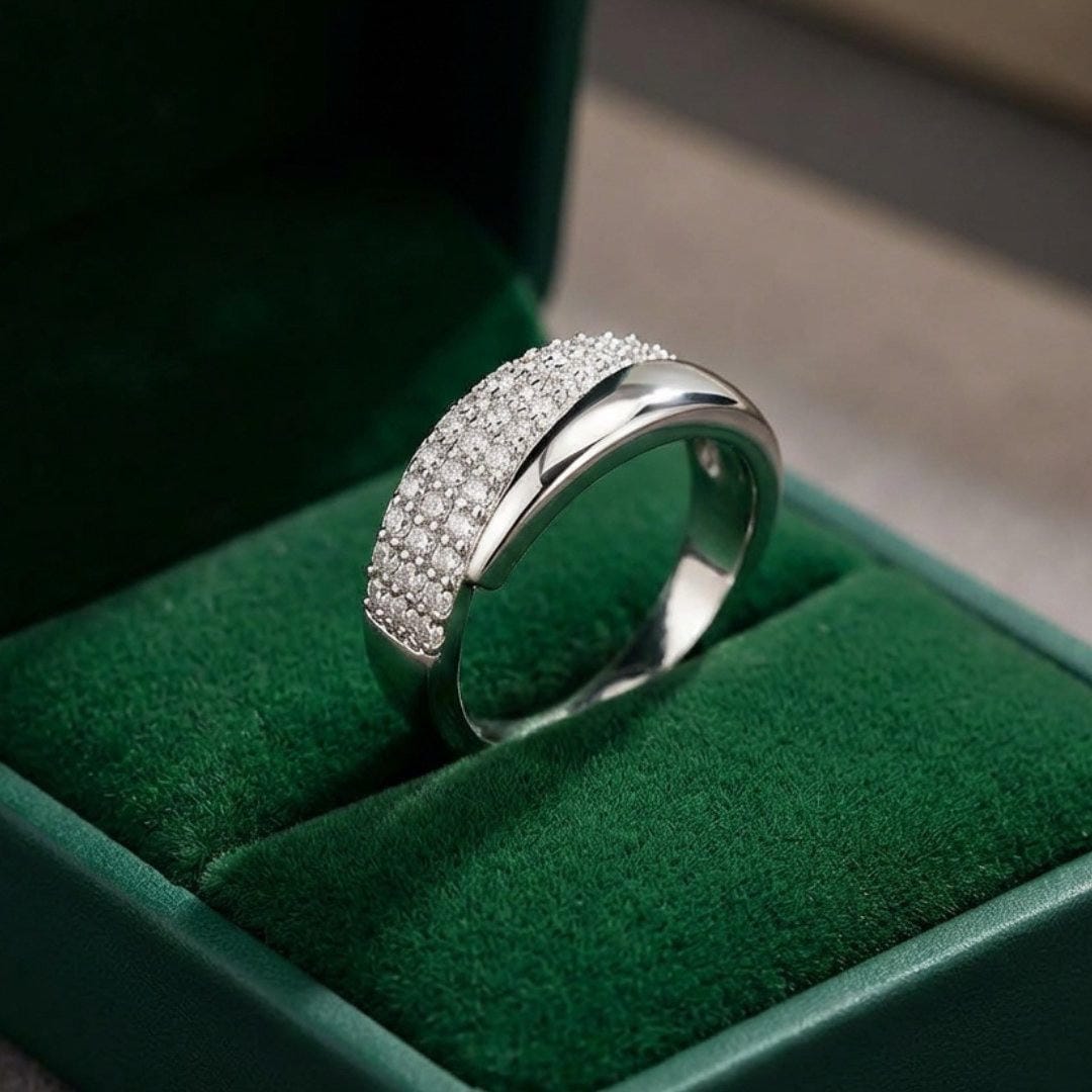 Bague Enveloppante croisée élégante