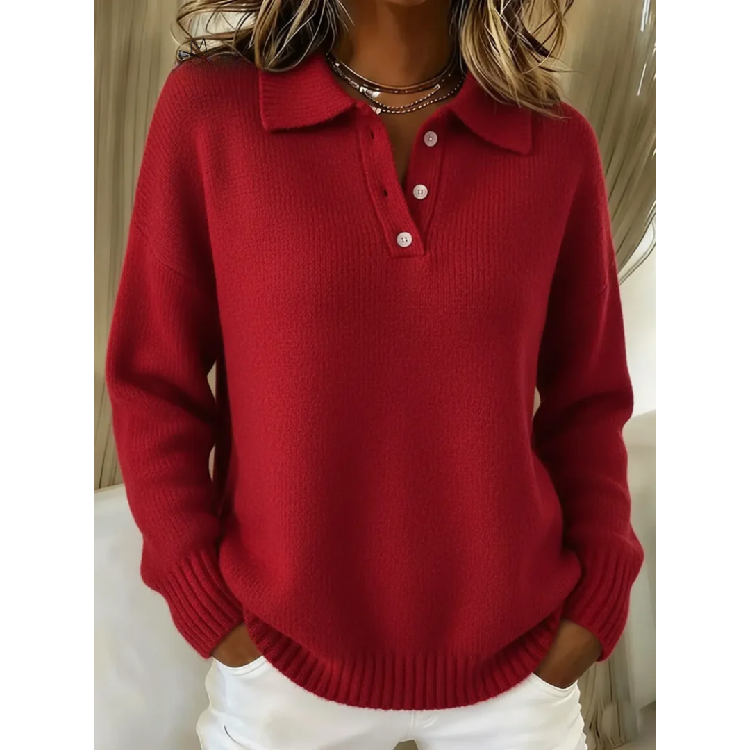 Fiammetta | Chandail polo doux
