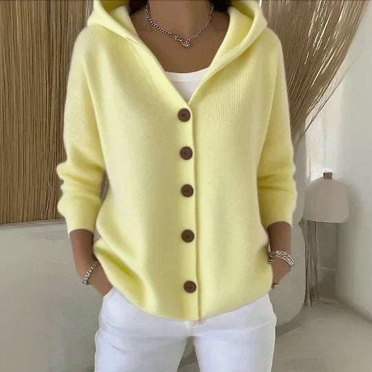 Mercedes | Veste à capuchon en tricot