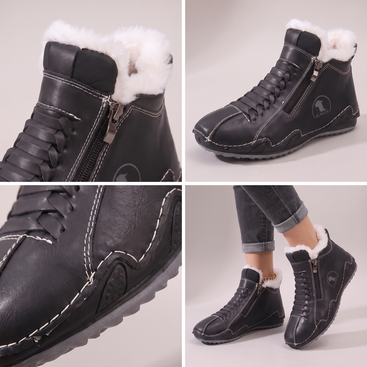 Neve | Bottillons d'hiver doublés