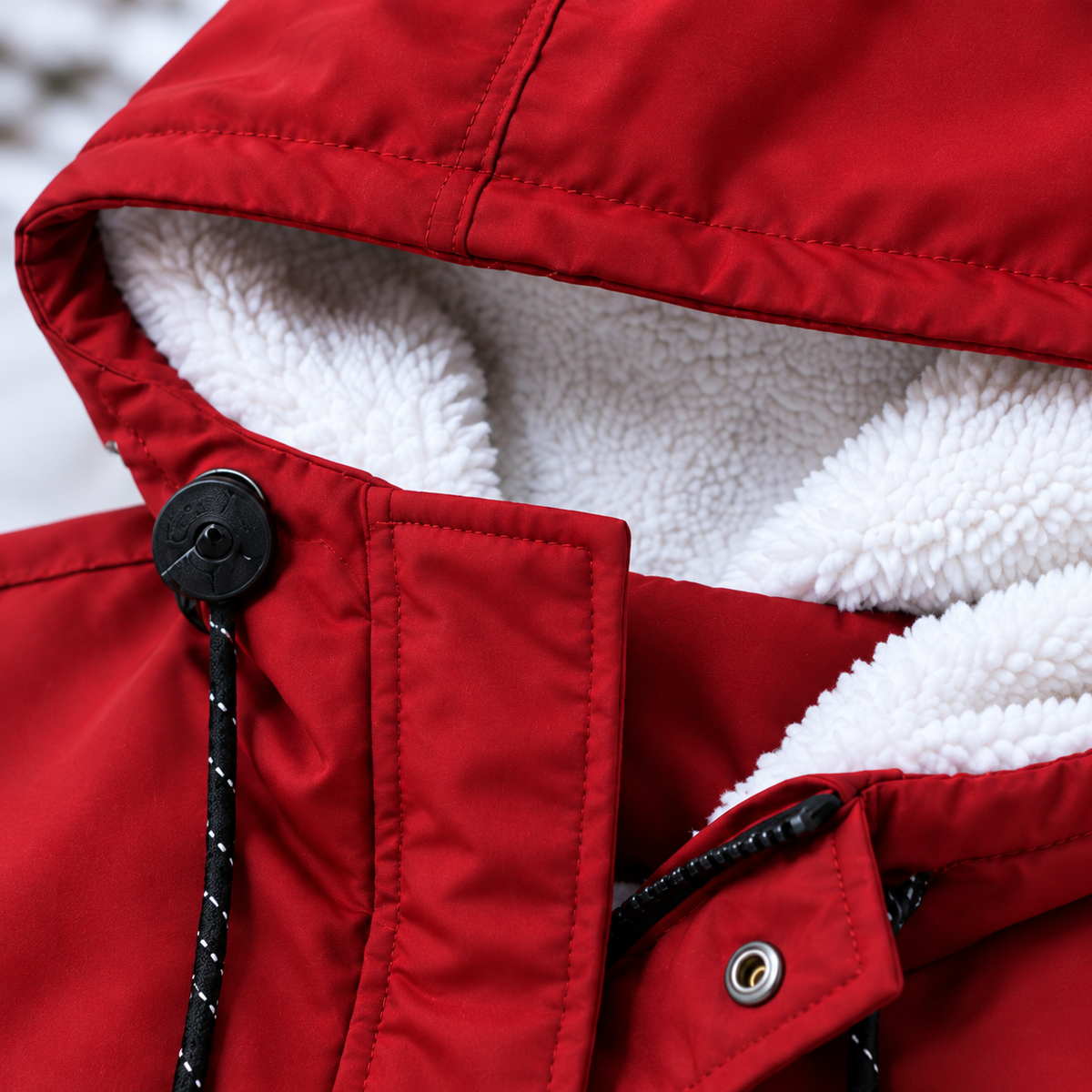 Annika | Manteau d'hiver matelassé à capuchon