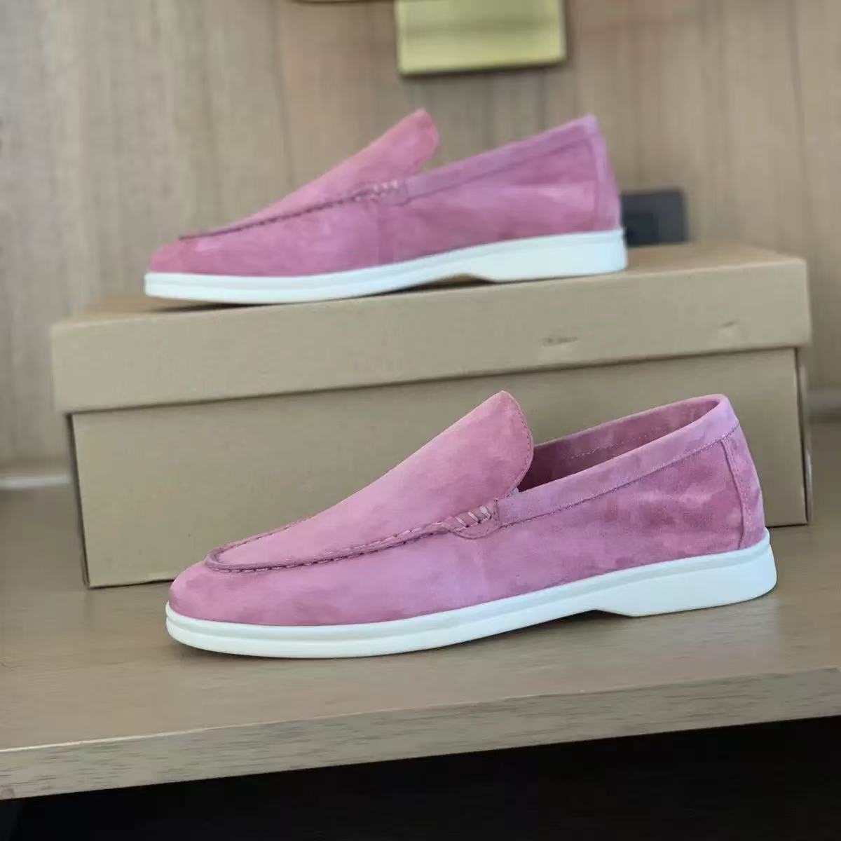 Mocassins classiques à boucle pour homme