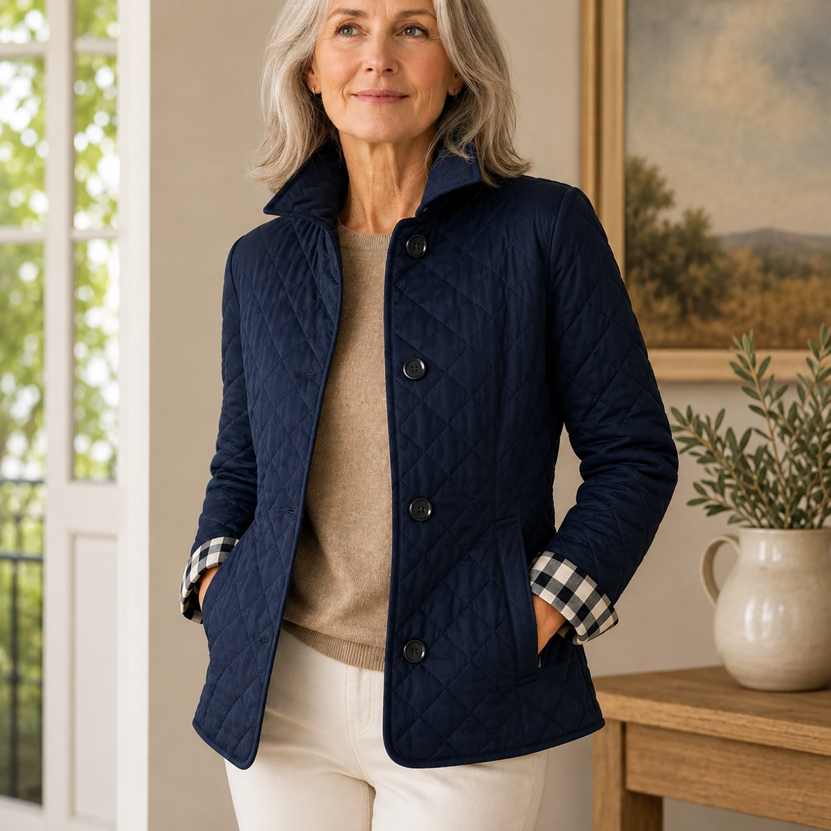Veste matelassée élégante et confortable