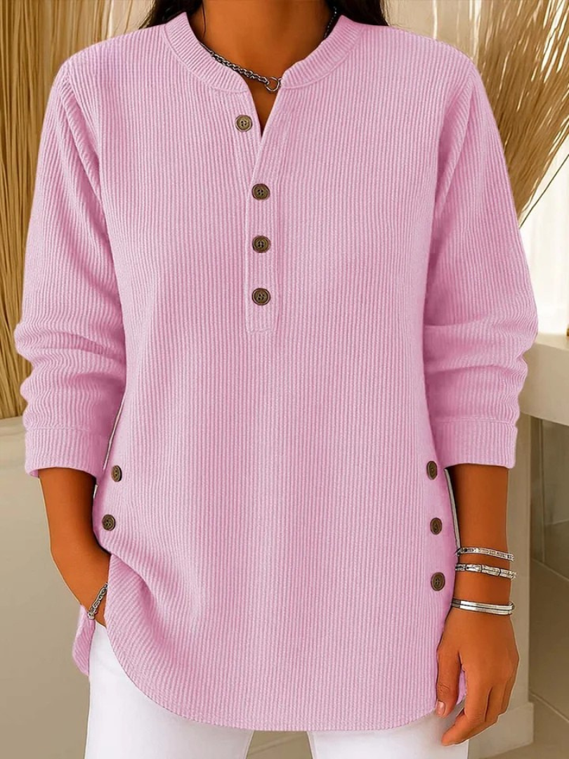 Donata | Tunique Henley à boutons