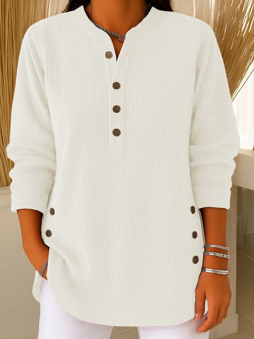 Donata | Tunique Henley à boutons