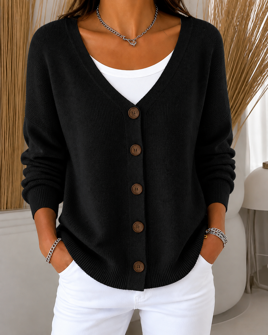 Livia | Cardigan en tricot doux pour femme