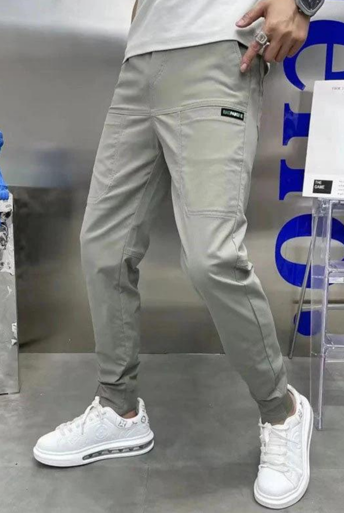 Amedeo | Pantalon cargo extensible confort