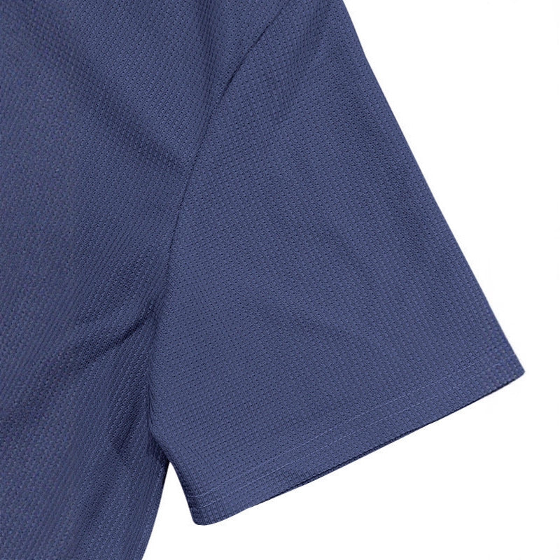 Ensemble sport polo à col texturé pour homme