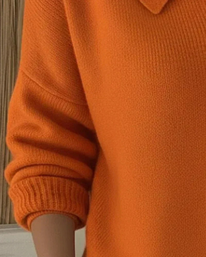 Priscilla | Veste en tricot à col chemise