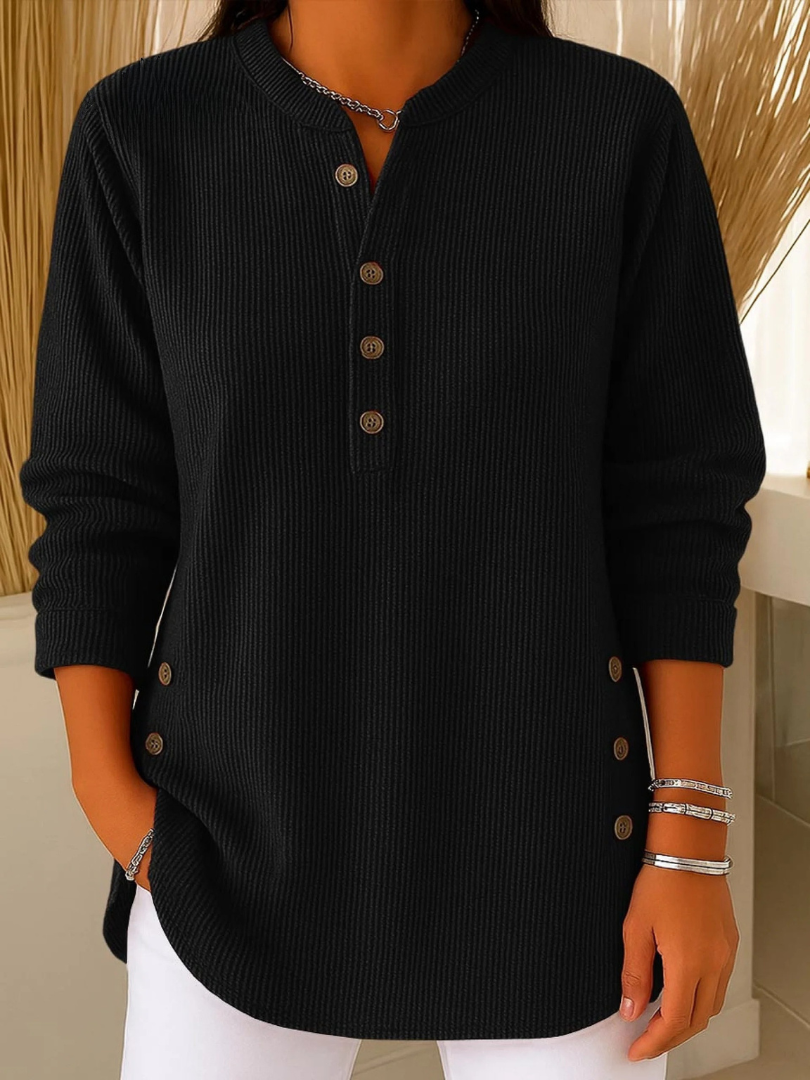 Donata | Tunique Henley à boutons