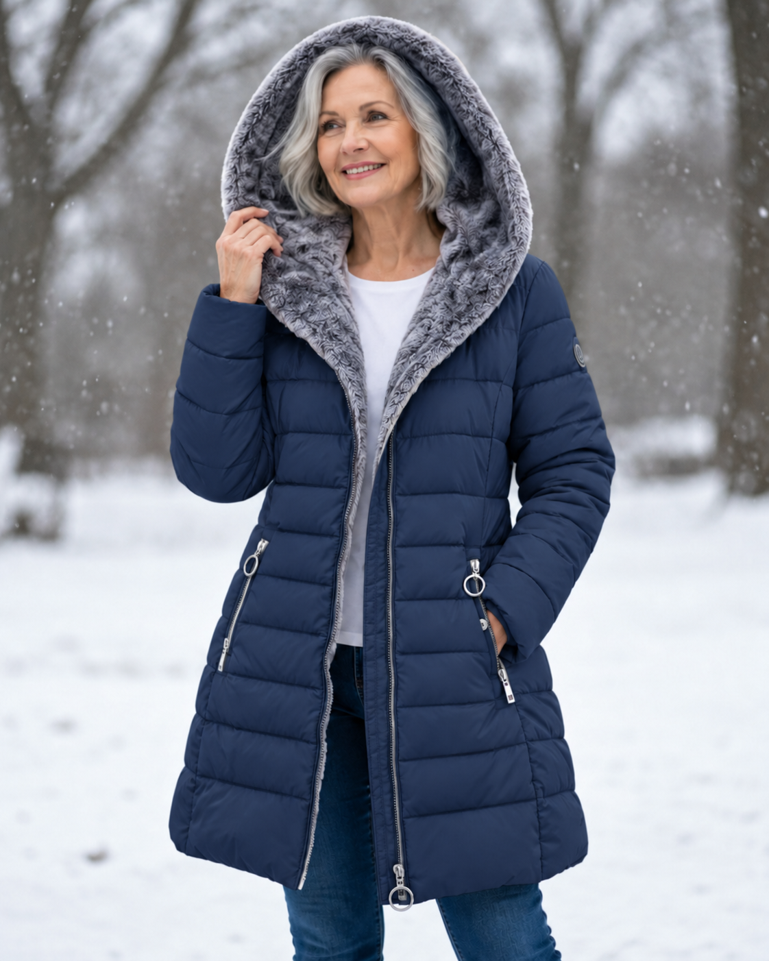 Marga™ | Manteau d'hiver matelassé chaud à capuchon