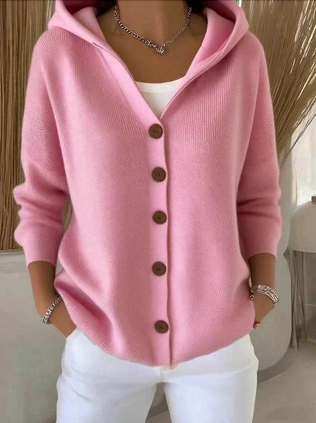 Mercedes | Veste à capuchon en tricot