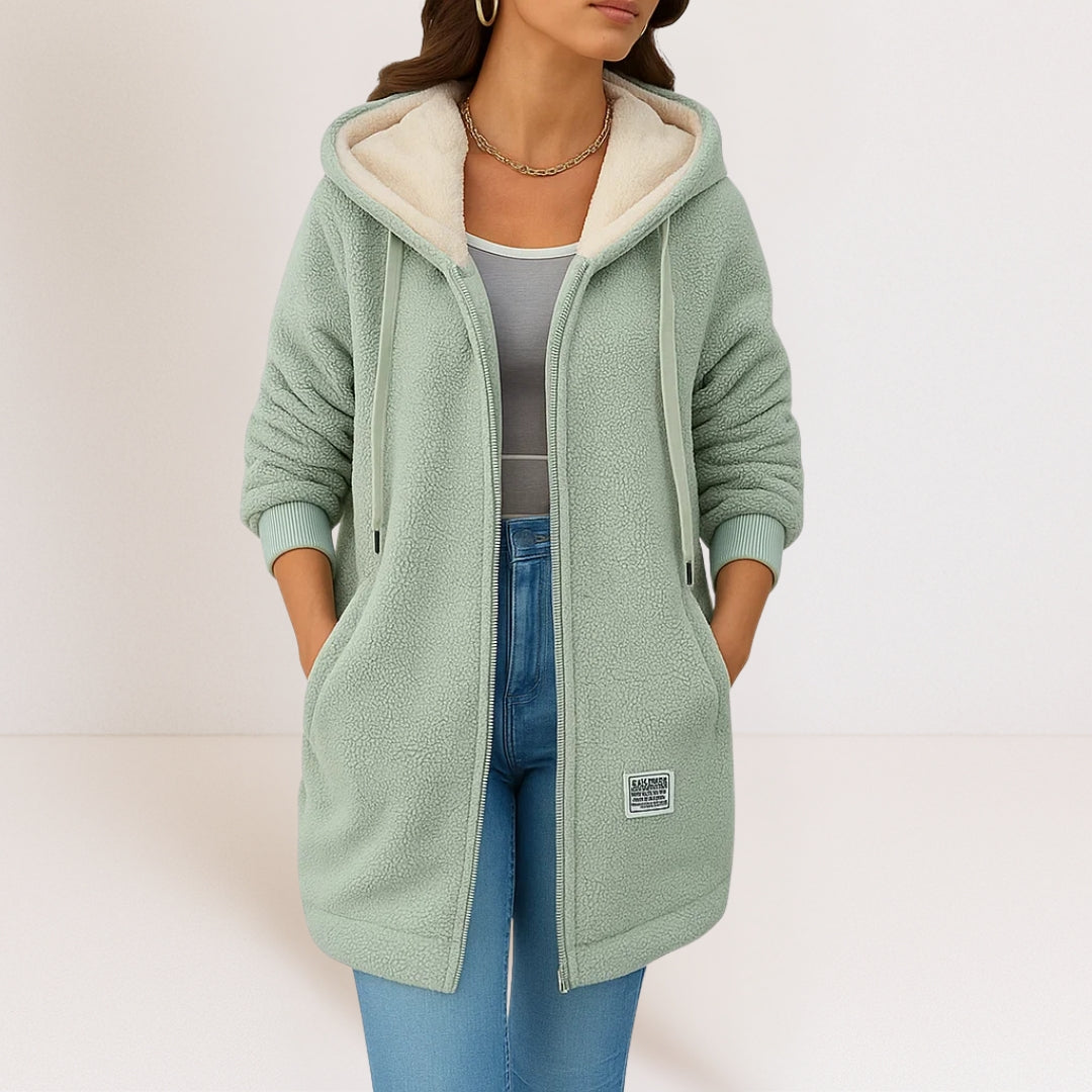 Phoebe | Veste en molleton douillette pour un style sans effort
