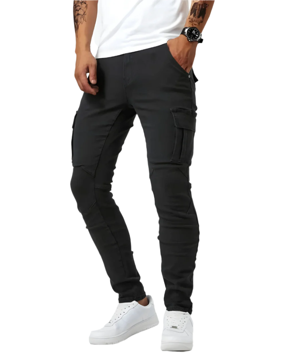 Ciro | Pantalon cargo extensible