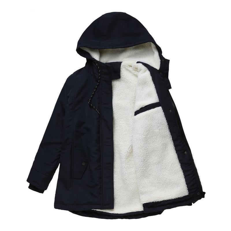 Annika | Manteau d'hiver matelassé à capuchon