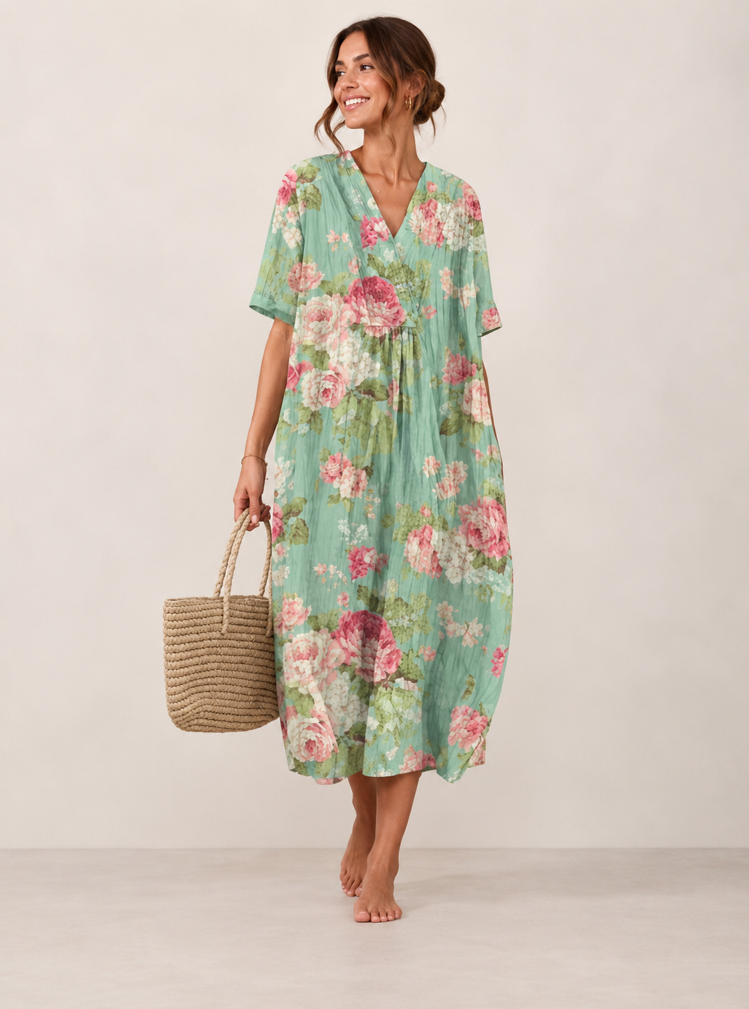 LUNA™ | Robe bohème d'été à imprimé floral